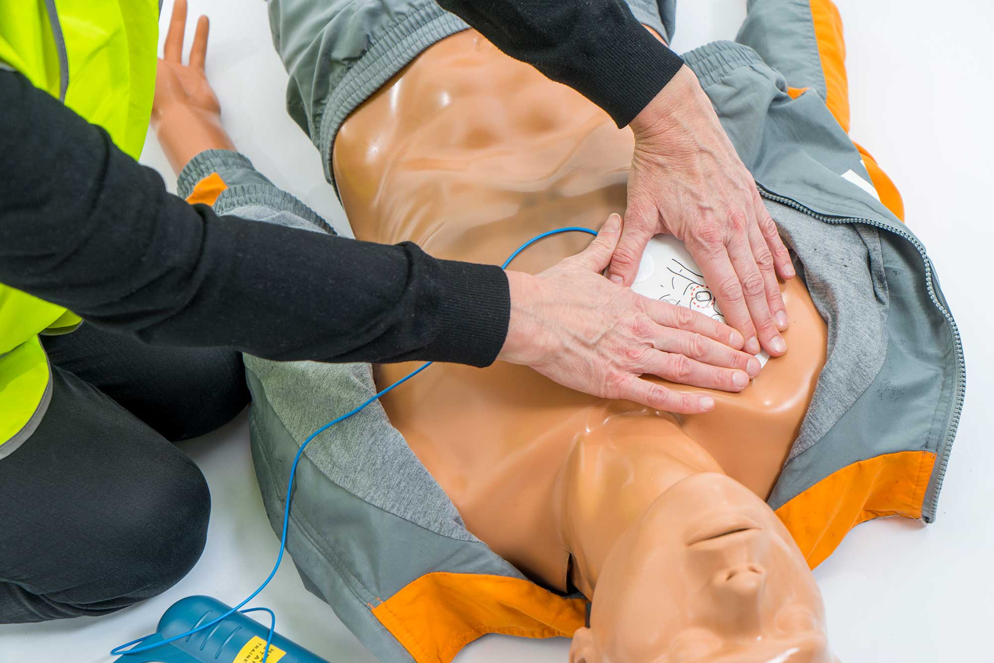 AED reanimatie dummy Aukes Training en Advies